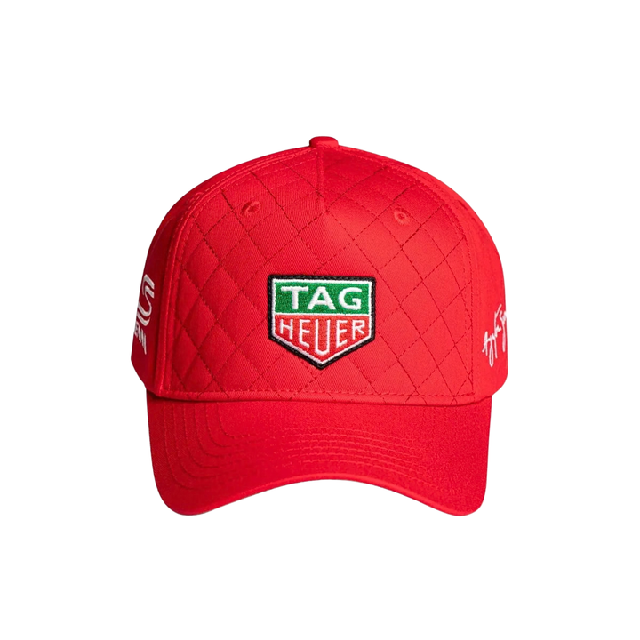 Ayrton Senna Qualified F1 X Tag Heuer Race Cap - Red
