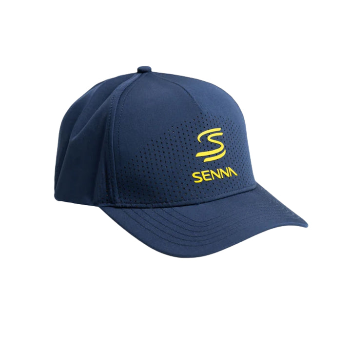 Ayrton Senna Signature “S” Cap – Navy