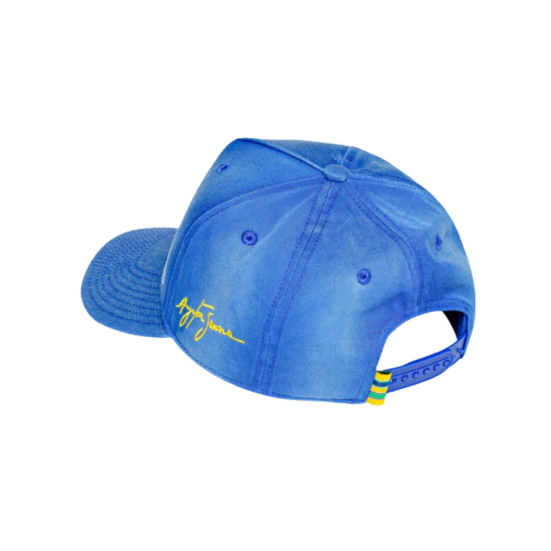 Ayrton Senna Nacional Vintage-Wash Baseball Cap