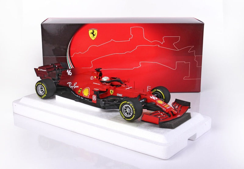 Scuderia Ferrari 1:18 F1-75 Charles Leclerc 2021 Emilia Romagna GP - BBR Models - Accessories - Diecast