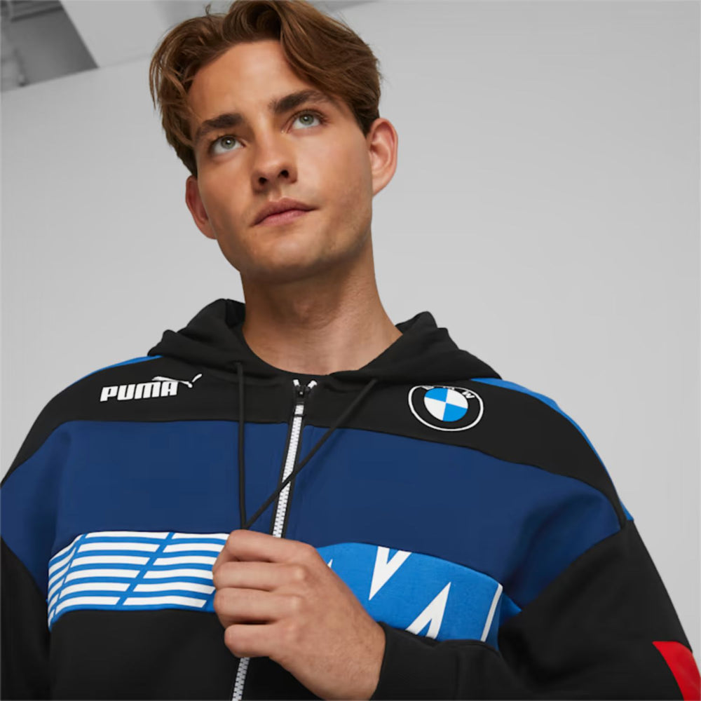 BMW M Motorsport Puma SDS Hooded - Men's Sweat Jacket - Black