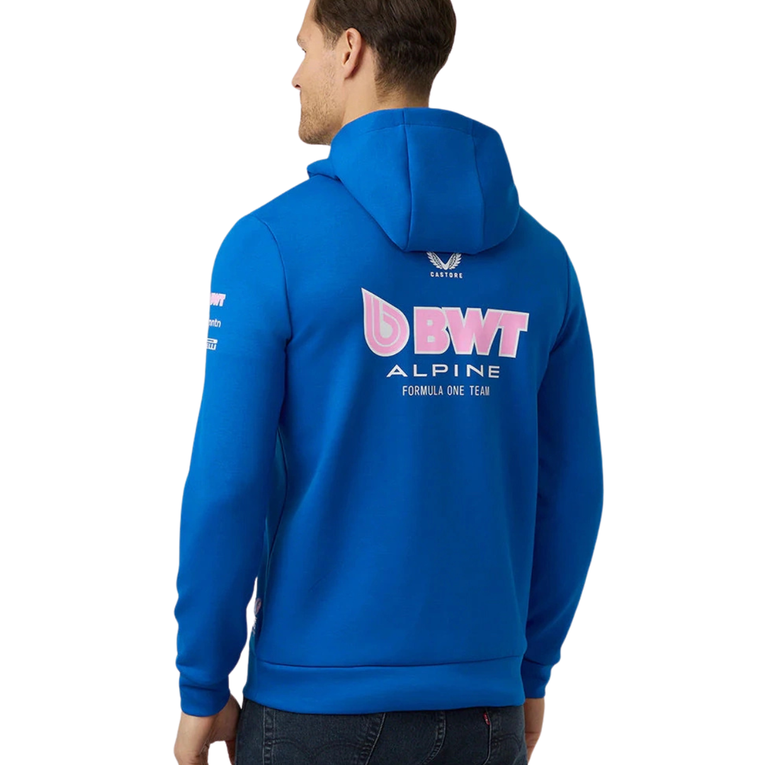 BWT Alpine F1™ Team Full-Zip Hooded Jacket - Blue