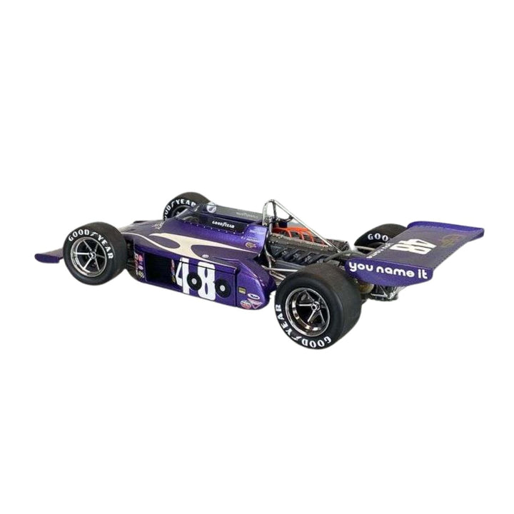 Carousel 1 Jerry Grant No. 48 AAR 'Mystery Eagle' 1972 Indianapolis Limited Edition 1:18 Scale Model Car - Lilac Purple