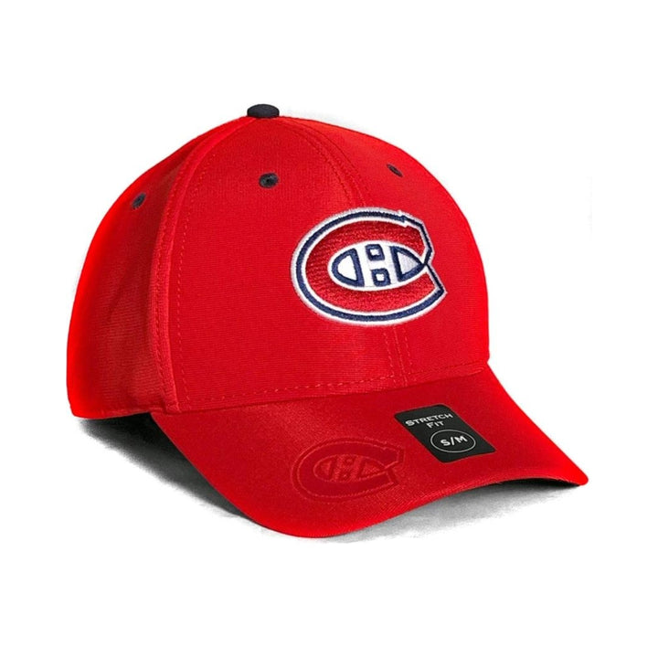 Montreal Canadiens Ice Hockey Logo NHL Men's Adult Baseball Cap - Red 
