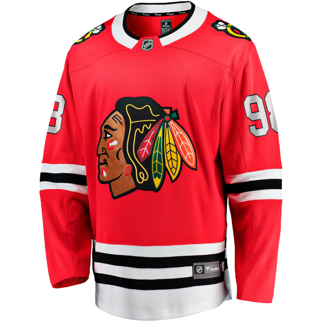 Chicago Blackhawks Connor Bedard Breakaway Hockey Jersey - Men - Red