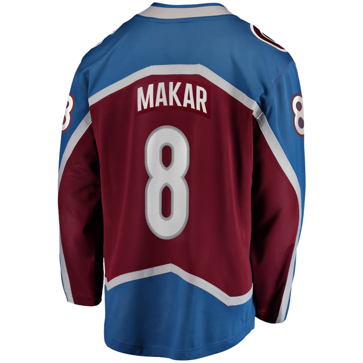 Colorado Avalanche Cale Makar Breakaway Hockey Jersey - Men - Blue