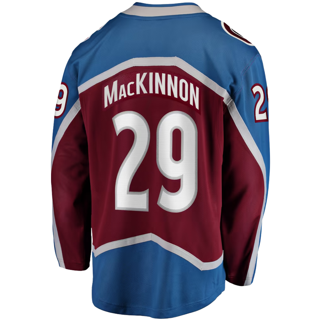 Colorado Avalanche Nathan Mackinnon Breakaway Hockey Jersey - Men - Blue