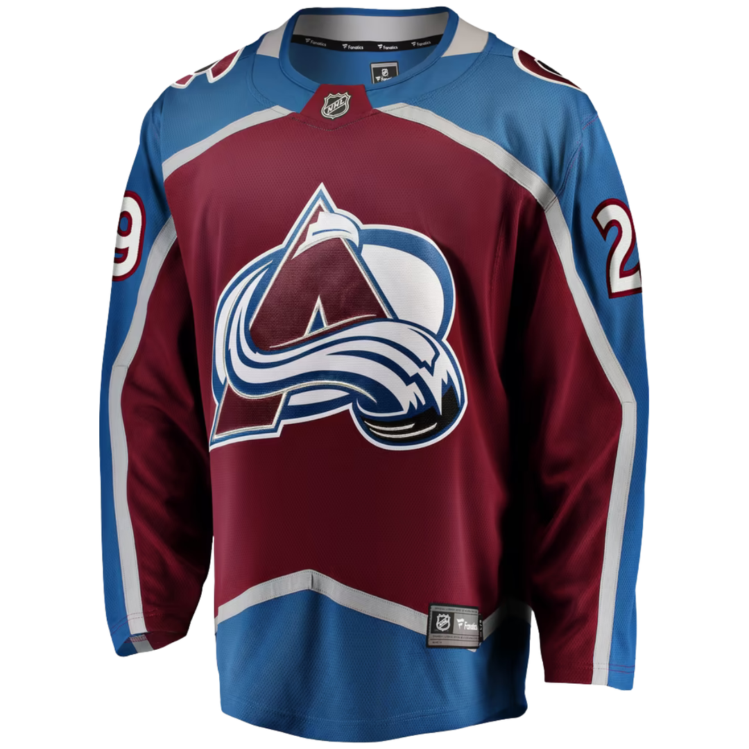 Colorado Avalanche Nathan Mackinnon Breakaway Hockey Jersey - Men - Blue