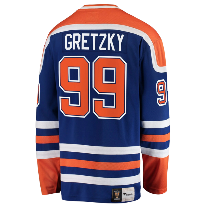 Edmonton Oilers Wayne Gretzky Breakaway Hockey Jersey - Men - Orange
