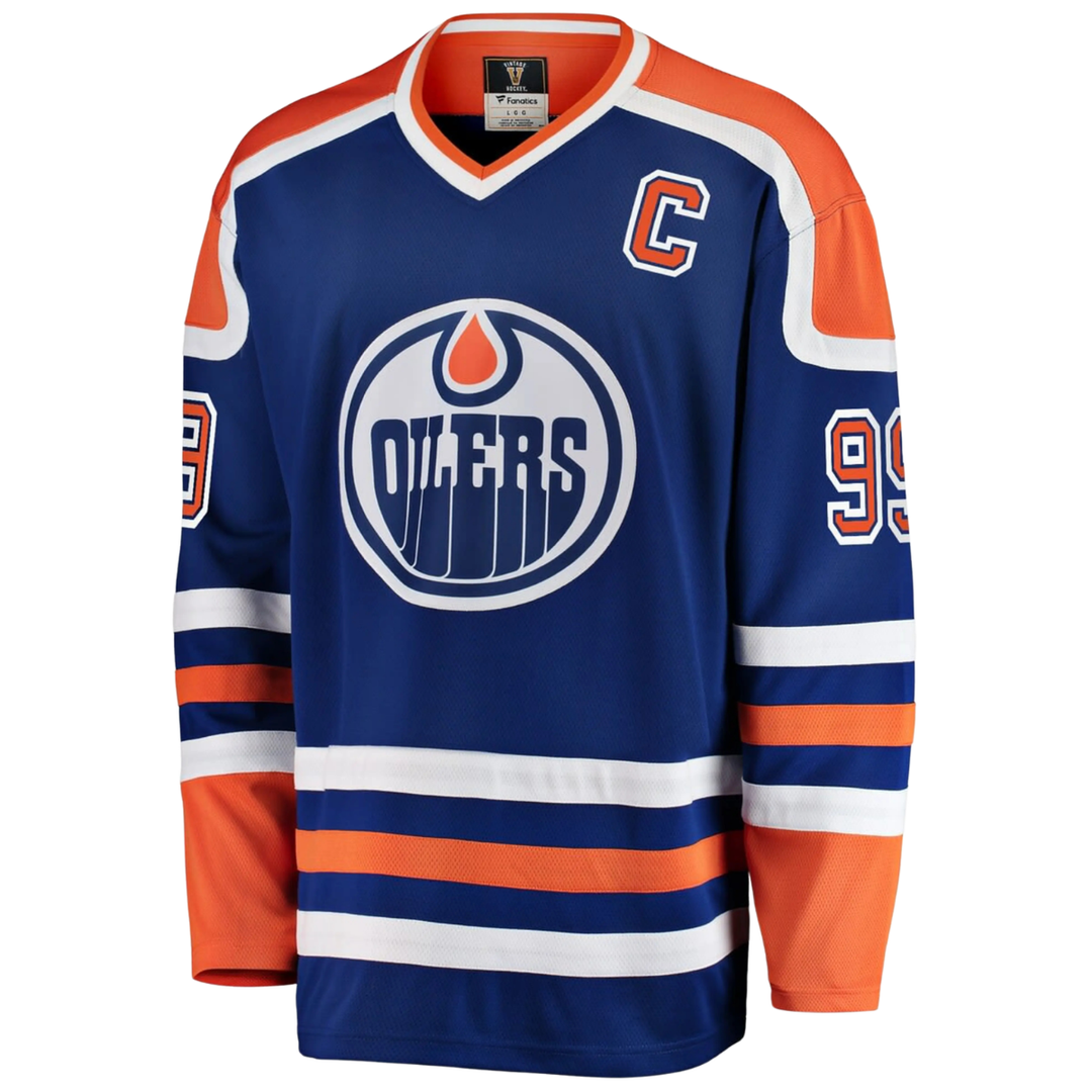 Edmonton Oilers Wayne Gretzky Breakaway Hockey Jersey - Men - Orange
