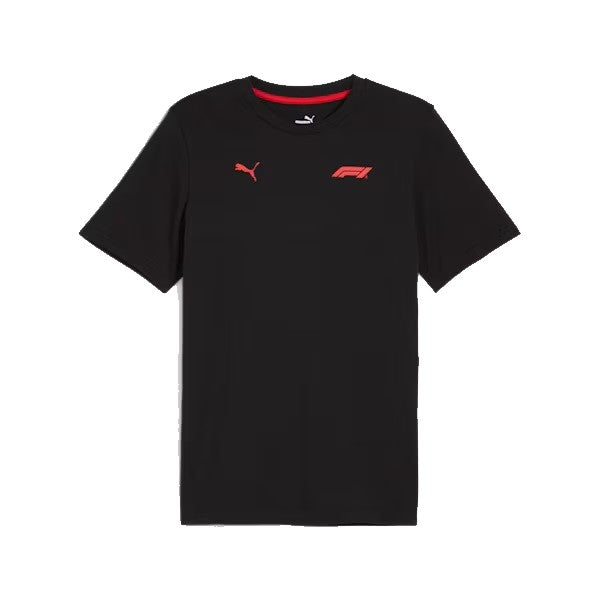 PUMA X FORMULA 1® Collection Small Logo Tee Unisex T-Shirt - Black / White