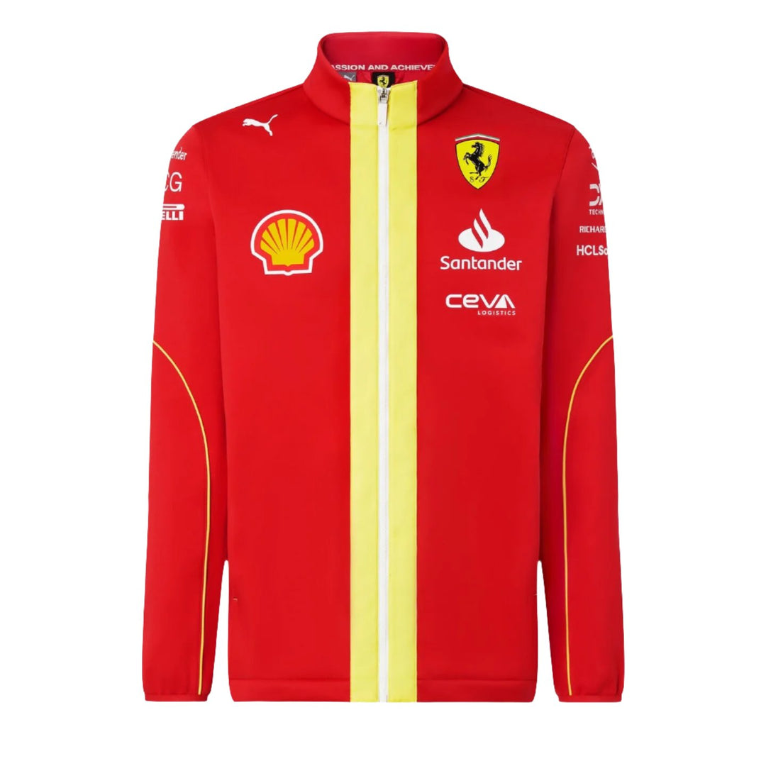 2024 Scuderia Ferrari F1™ Men's Team Softshell Jacket - Red