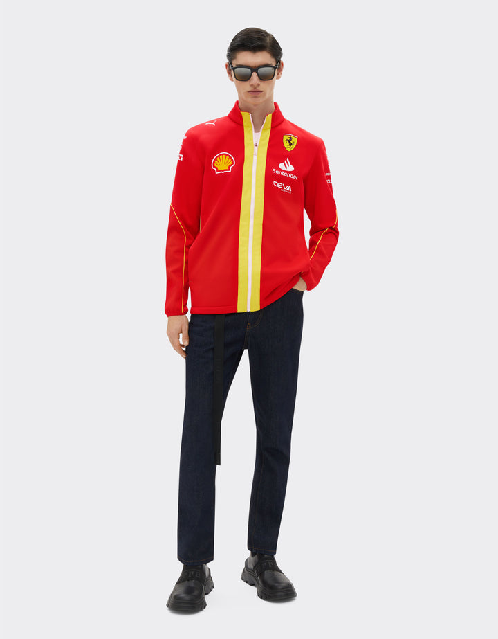 2024 Scuderia Ferrari F1™ Men's Team Softshell Jacket - Red