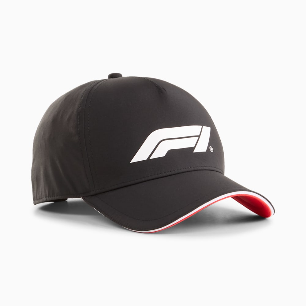 PUMA X FORMULA 1® Large Logo Baseball Cap - Unisex- White / Red / Black