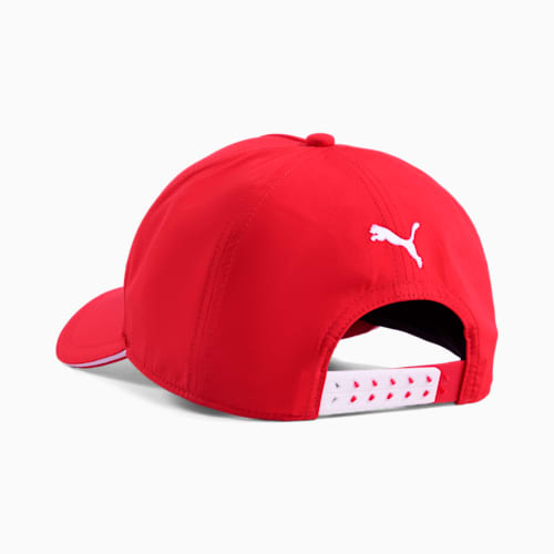 PUMA X FORMULA 1® Large Logo Baseball Cap - Unisex- White / Red / Black