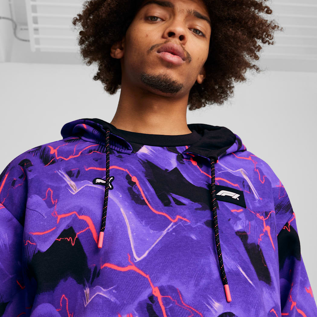 F1® Neon Energy All-Over Print Unisex Hoodie