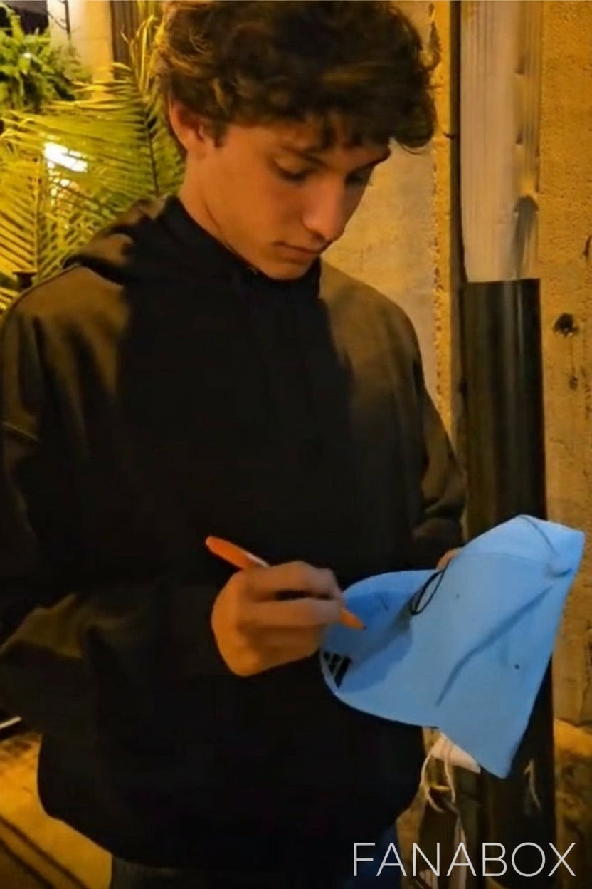 Kimi Antonelli Signed Mercedes Amg Petronas F1™ Team X Adidas Adult Driver Cap – Sky Blue (2025 Montreal Gp)