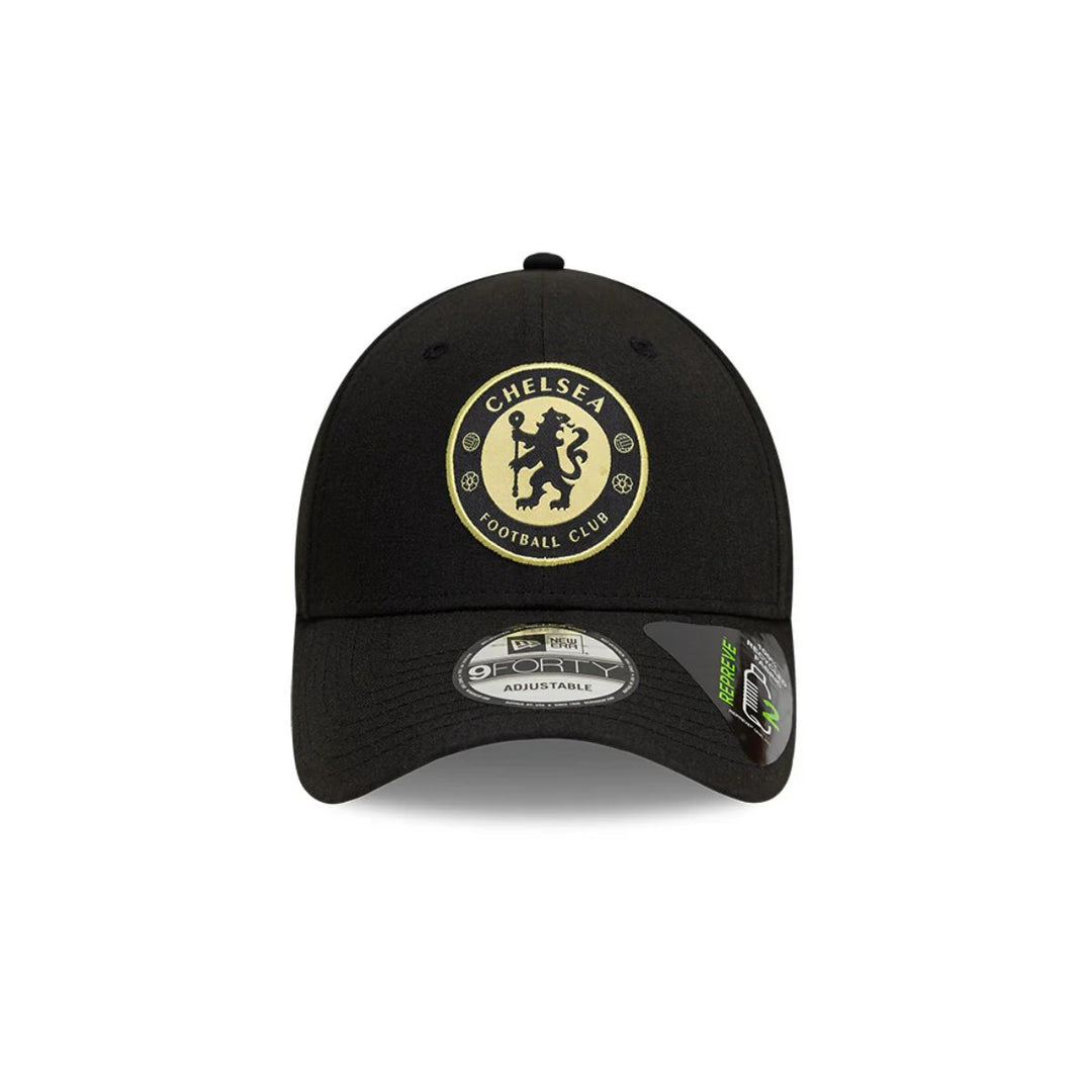 2025 Chelsea FC New Era Seasonal Pop 9Forty Adult Cap - Black