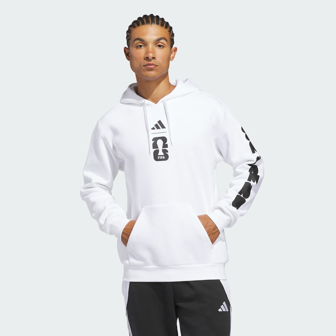 FIFA World Cup 26™ Match Ball Men's Graphic Hoodie - White