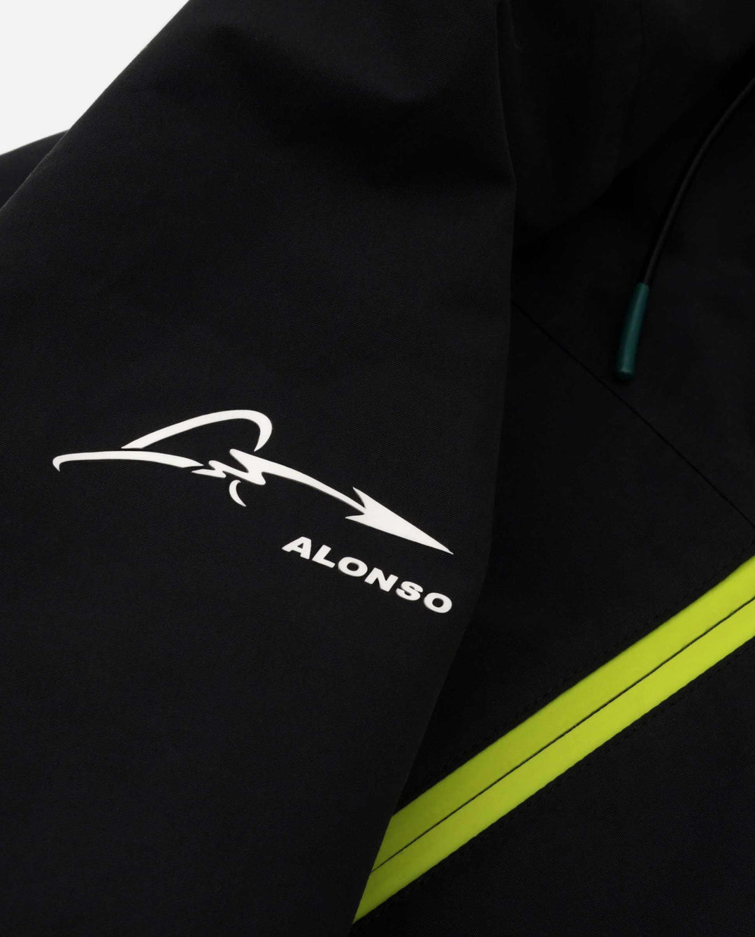 2023 Aston Martin F1™ Team Official Lifestyle Wind Breaker Jacket - Men - Black