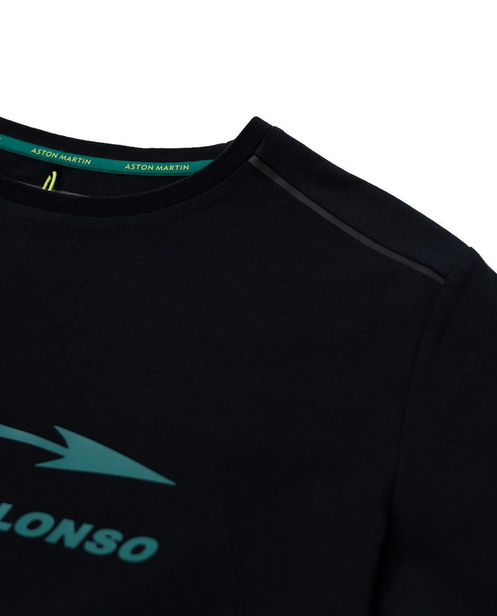2023 Aston Martin F1™ Lifestyle Fernando Alonso Special Edition T-shirt - Black
