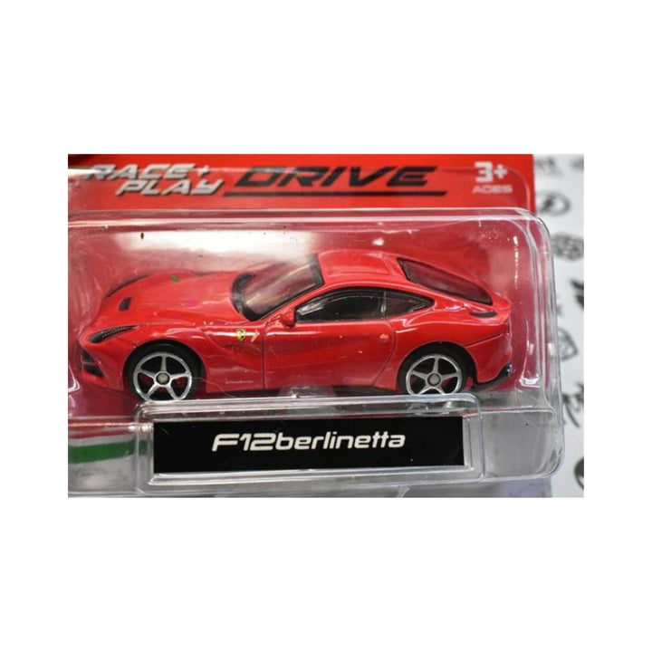 Ferrari F12berlinetta Bburago Race + Play 164 Scale Model Car - Red