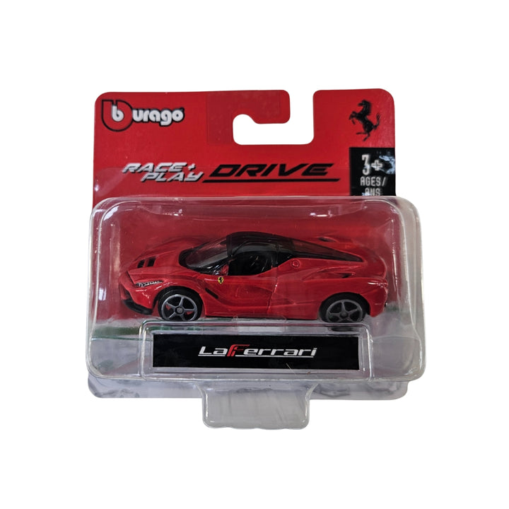 Ferrari LaFerrari Bburago Race + Play 1:64 Scale Model Car - Red