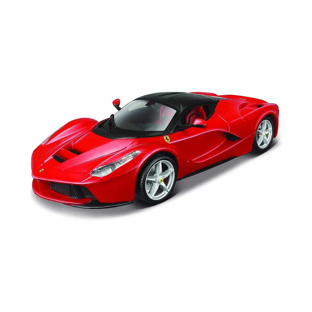Ferrari LaFerrari Maisto AssemblyLine Diecast Metal Model Kit - Red