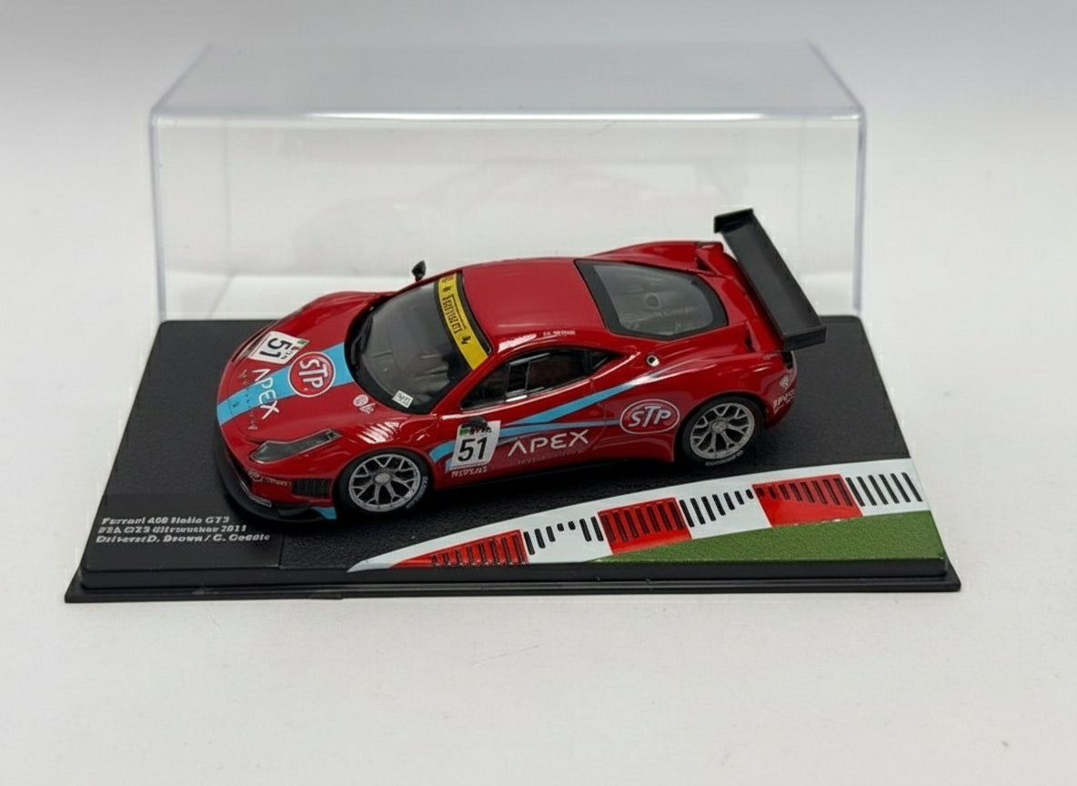 2011 Brown/Geddie Ferrari 458 Italia GT3 #51 FIA GT3 Silverstone