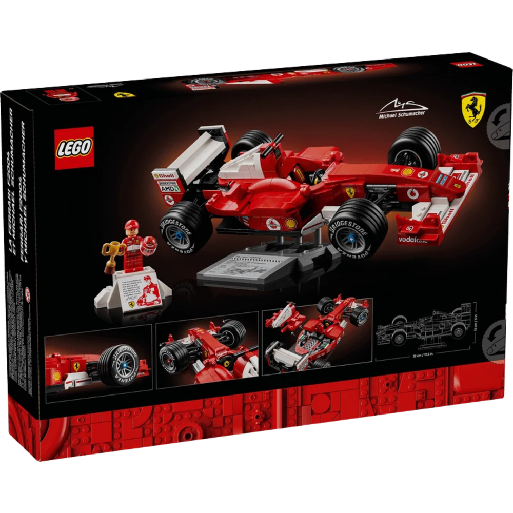 Ferrari F2004 & Michael Schumacher LEGO Icons