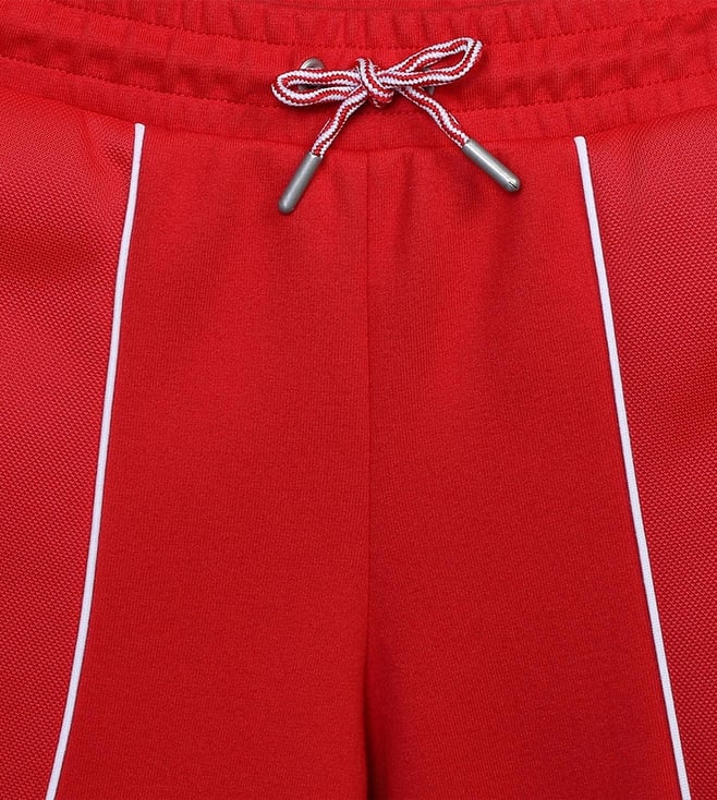 Puma Scuderia Ferrari Junior Boys Kid's Race Sweat Jogging Sweat Pants - Red