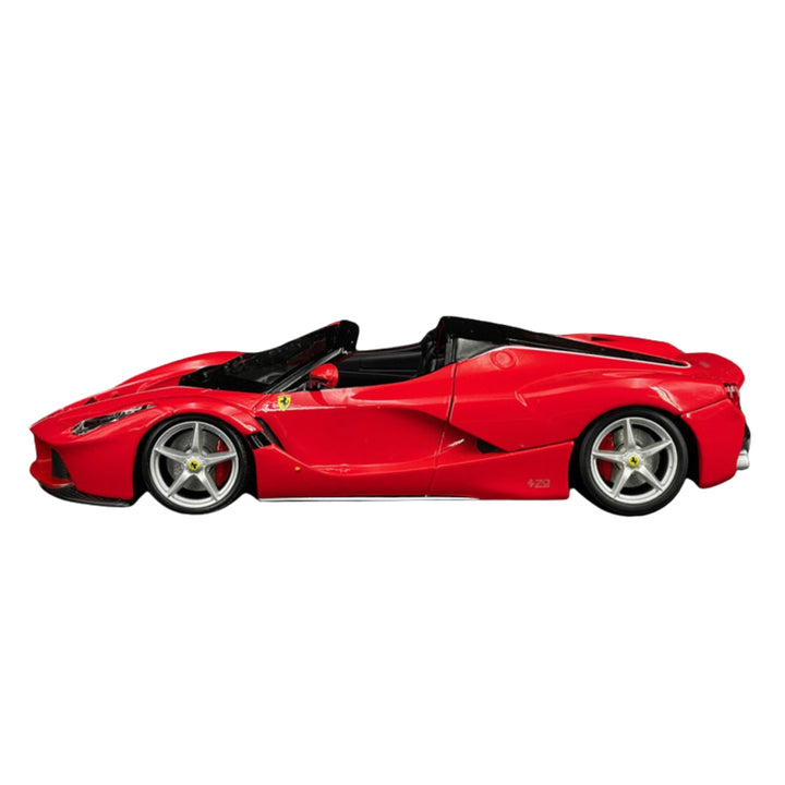 Bburago Ferrari Race and Play LaFerrari 1/24 Scale Diecast Model Vehicle Red
