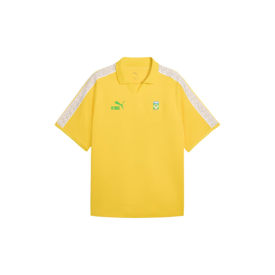 2026 Puma KING Fanpack Brazil Polo - Yellow