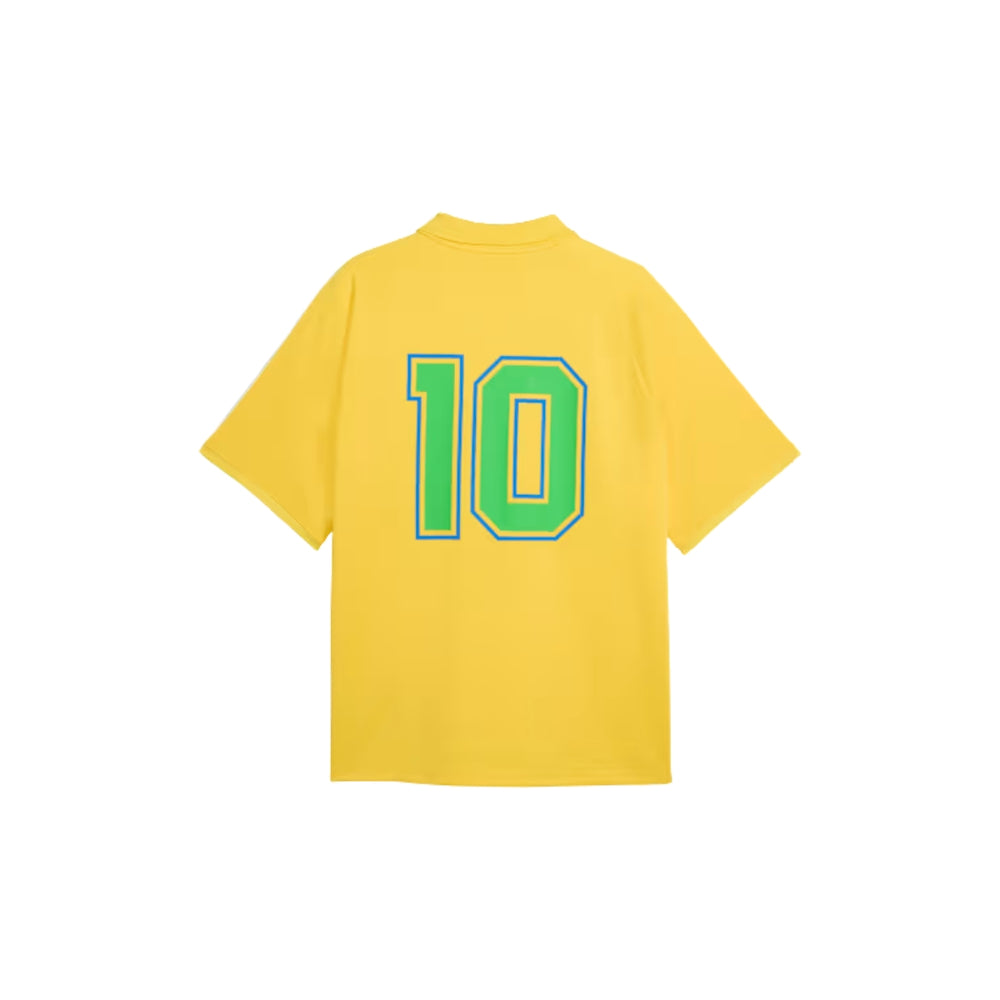 2026 Puma KING Fanpack Brazil Polo - Yellow