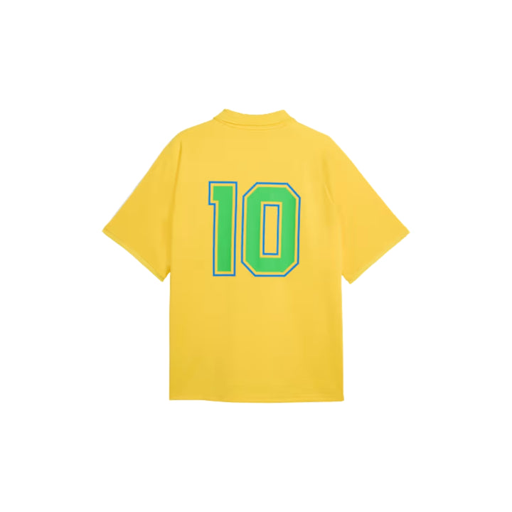 2026 Puma KING Fanpack Brazil Polo - Yellow