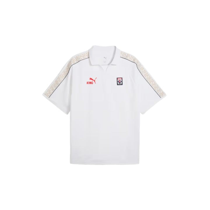 2026 Puma KING Fanpack ENGLAND Polo - White