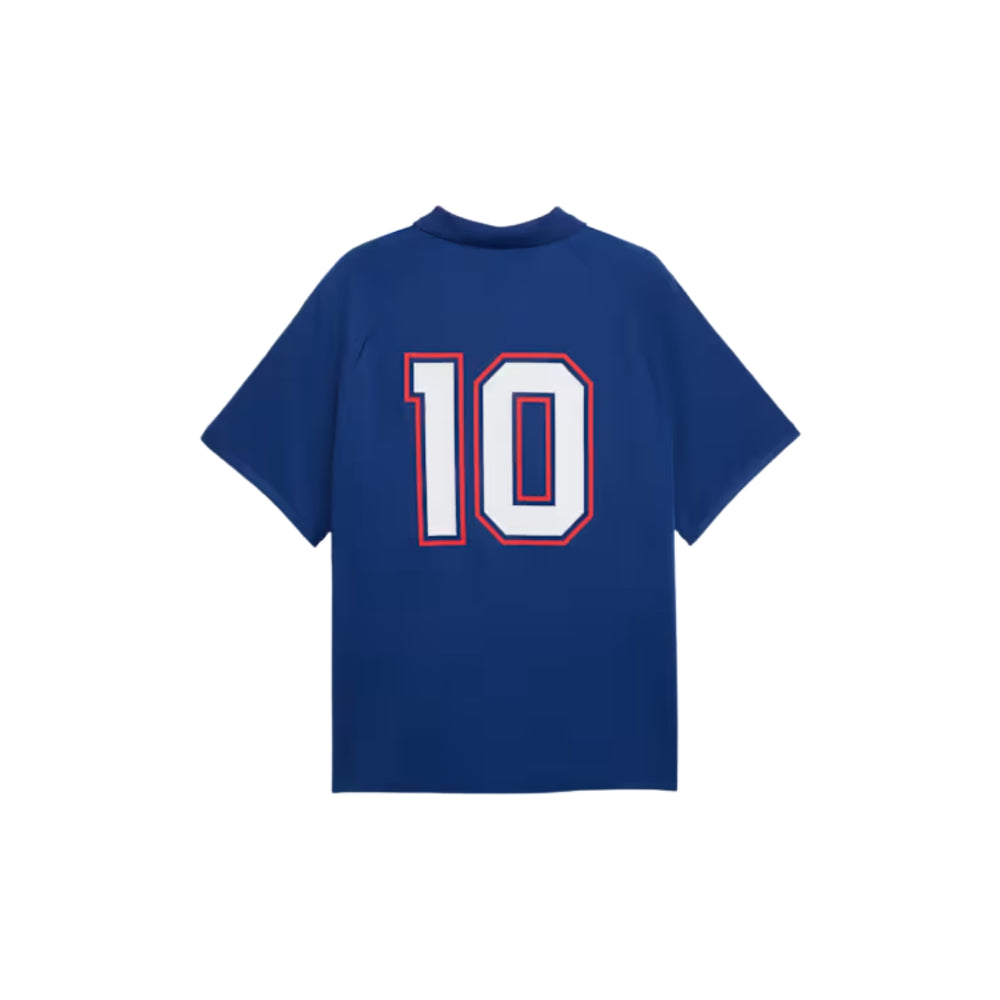 2026 Puma KING Fanpack FRANCE Polo - Blazing Blue