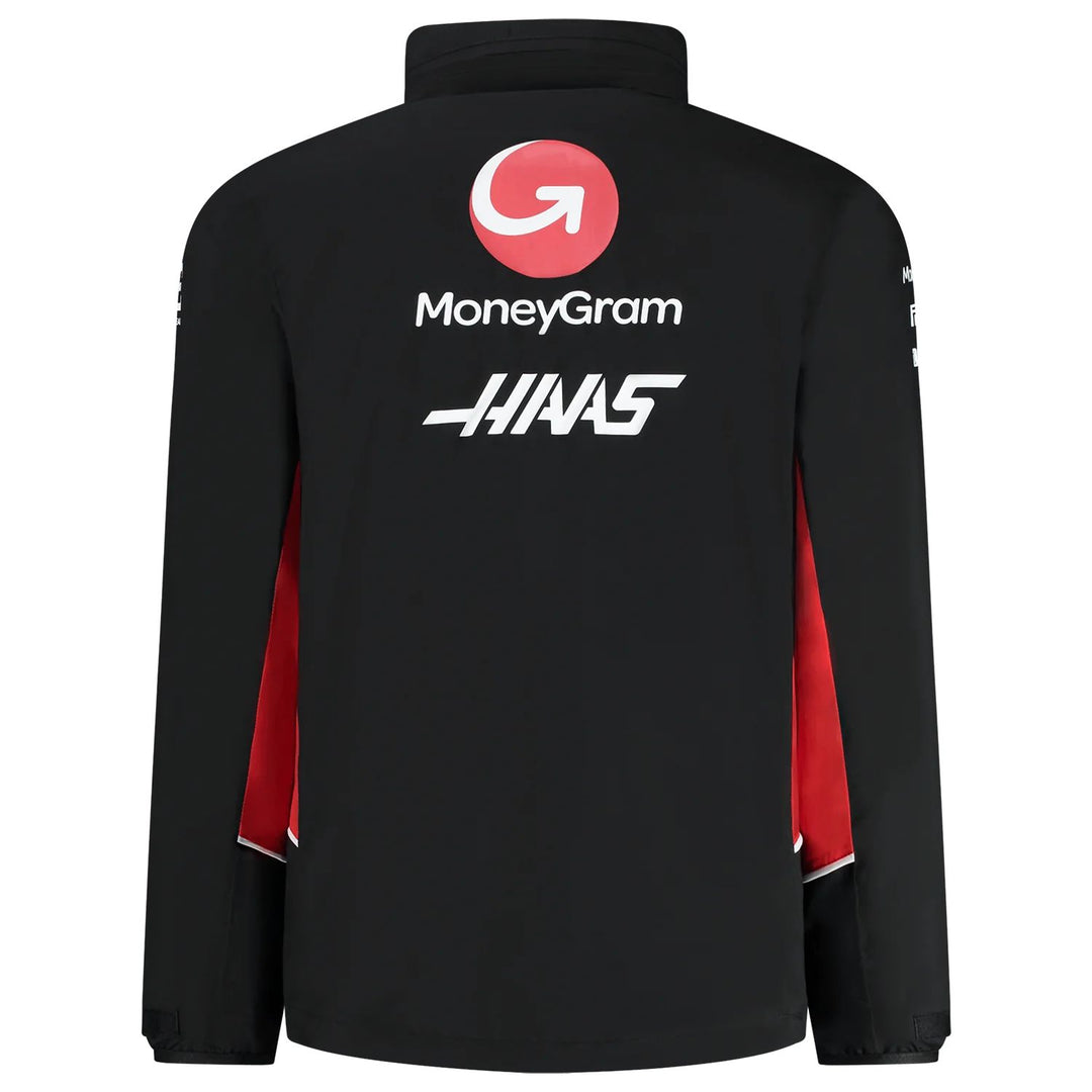 2024 Haas Racing F1™ Team Men's Lightweight Rain Jacket  - Black
