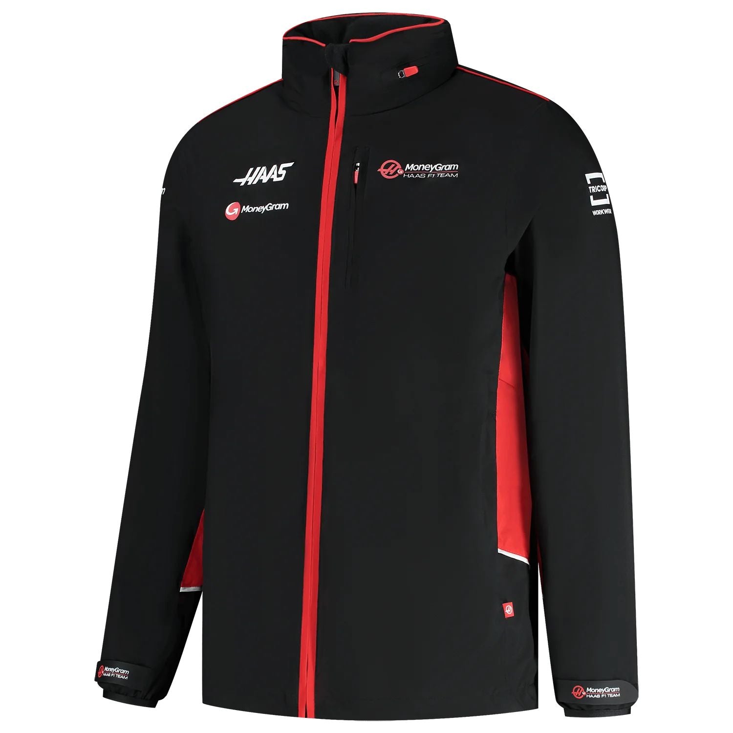 Haas F1™ Team Men's Lightweight Rain Jacket - Black – FANABOX™