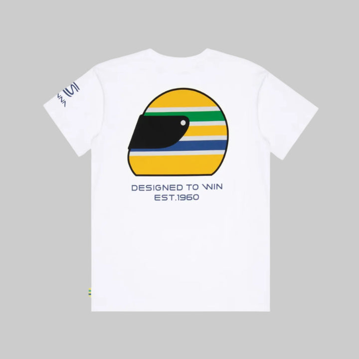 Ayrton Senna Helmet Graphic Men&