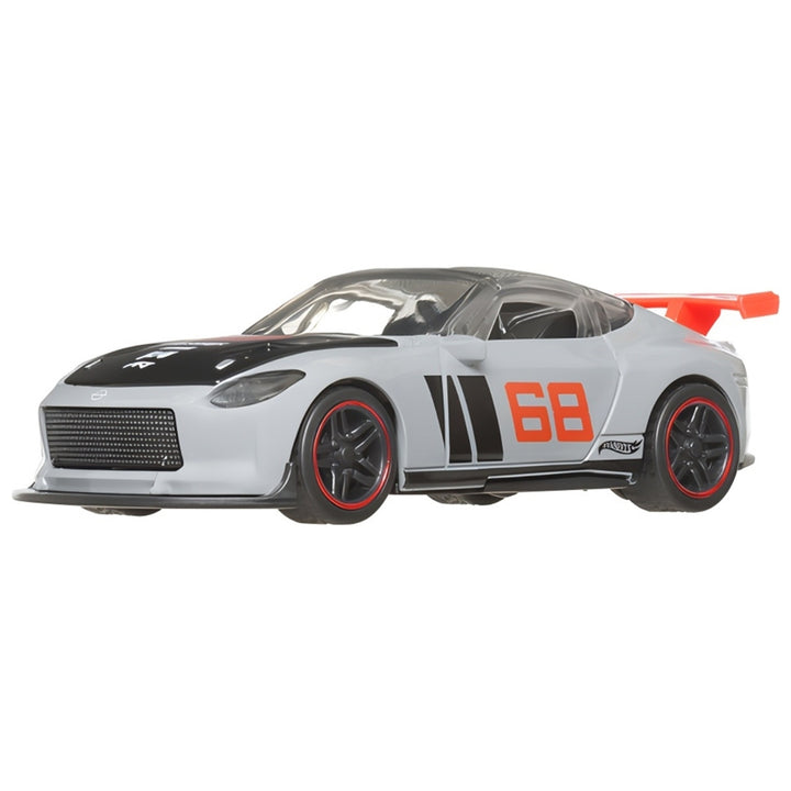 Hot Wheels Pull-Back Speeders: Nissan Z 2023, coche coleccionable a escala 1:43