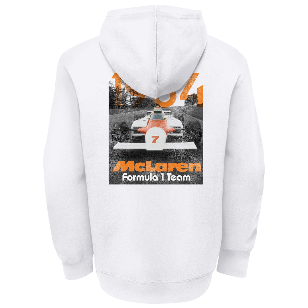 McLaren F1™ Year 1984 Special Edition Hooded Sweatshirt - Unisex - White