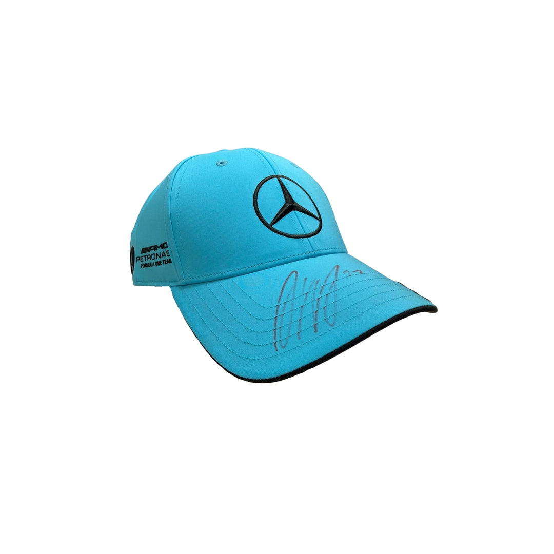 Kimi Antonelli Signed Mercedes Amg Petronas F1™ Team X Adidas Adult Driver Cap – Sky Blue (2025 Montreal Gp)
