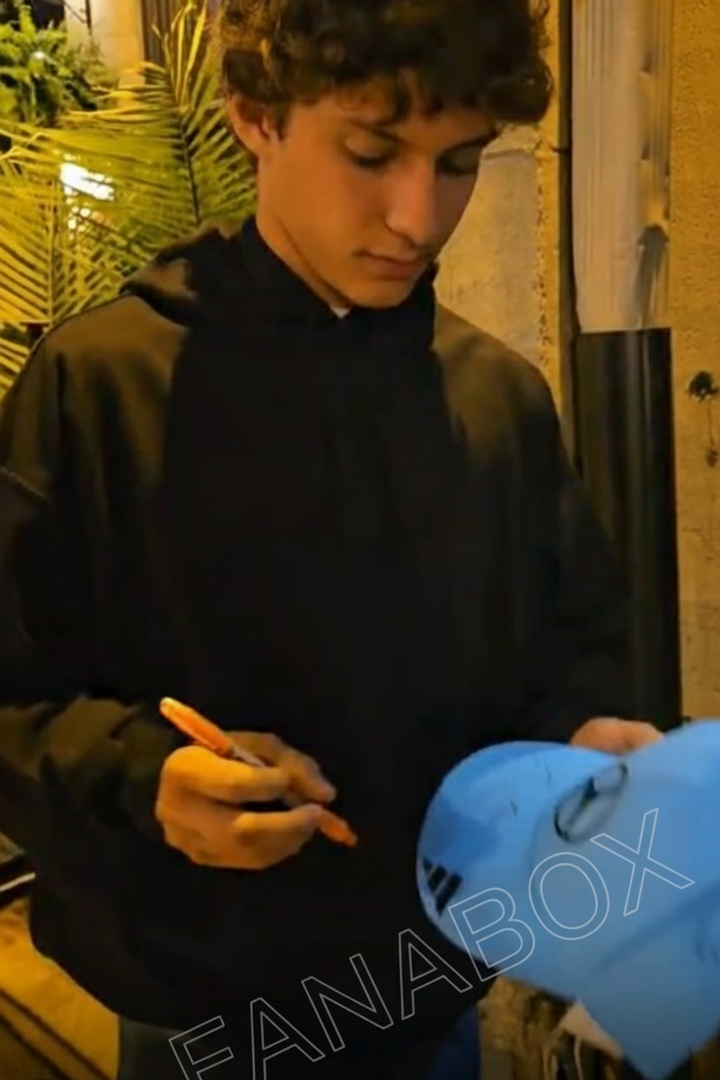 Kimi Antonelli Signed Mercedes Amg Petronas F1™ Team X Adidas Adult Driver Cap – Sky Blue (2025 Montreal Gp)