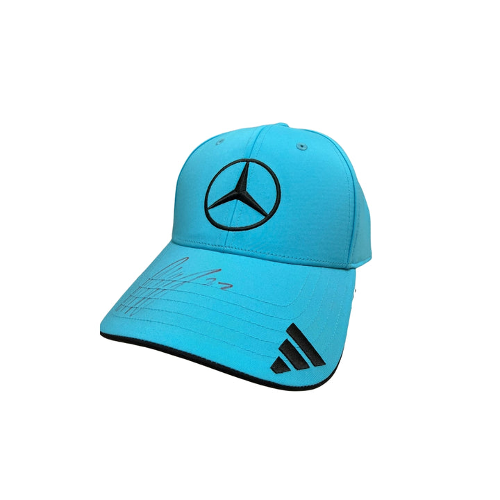 Kimi Antonelli Signed Mercedes Amg Petronas F1™ Team X Adidas Adult Driver Cap – Sky Blue (2025 Montreal Gp)