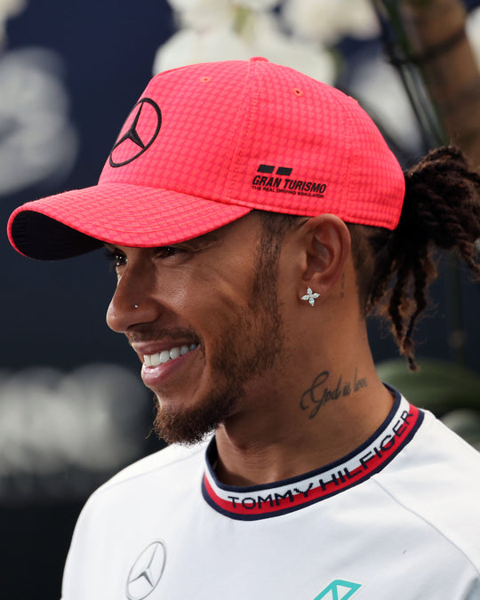 Casquette de pilote Mercedes AMG F1™ Team Lewis Hamilton 2023 - Homme - Rose