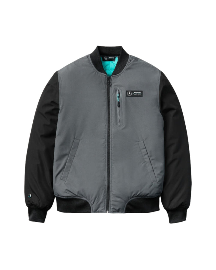 Mercedes AMG F1™ Team Men's Bomber Jacket - Black and Grey