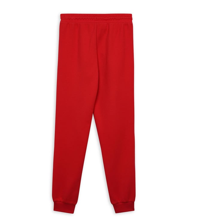 Pantalón deportivo para niños Puma Scuderia Ferrari Race Sweat - Rojo