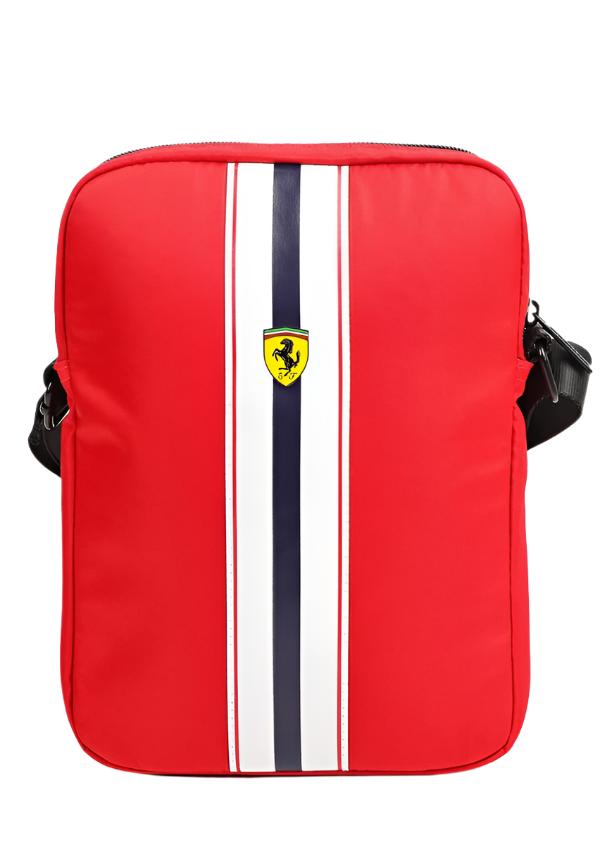 Scuderia Ferrari F1™  On Track Tablet Bag Up to 10" Bag Carbon Fibre Effect - Accessories - Red