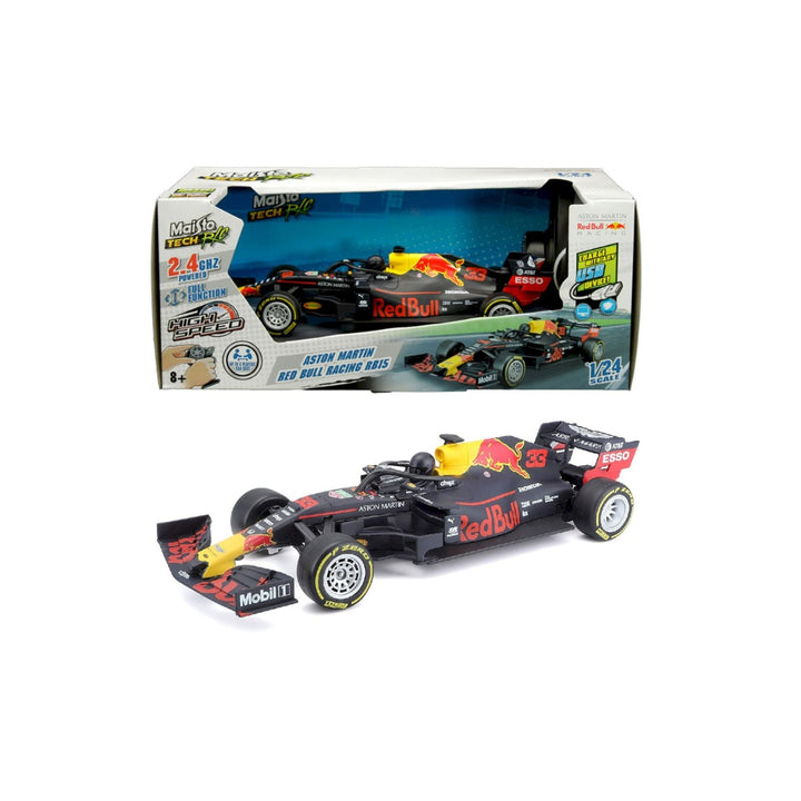 Automóvil de control remoto Maisto F1™ Red Bull Racing RB15 #33 Max Verstappen 1:24 - Azul marino